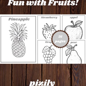 Printable Fruit and Vegetable Flashcards – Educational PDF for Kids, Toddlers Adults – Learn Fruits & Veggies Together