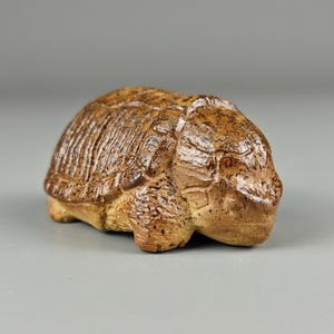 Turtle Tea Pet | Wood-Fired Ceramic Figurine | Kunming Studio 2023