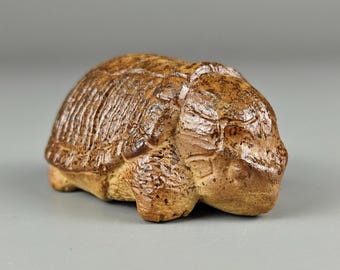 Turtle Tea Pet | Wood-Fired Ceramic Figurine | Kunming Studio 2023
