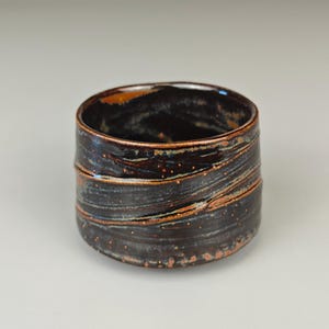 Cup 70ml | Magma Glaze with Time Wave Texture | Tea, Coffee, Spirits | 208 Clay | 2025