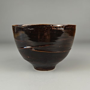 Chawan 350ml | Textured “Waves of Time” | Magma Glaze | Japanese Tea Ceremony Bowl | 2025
