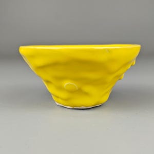 Strukturierte gelbe Glasur Teetasse 60ml | Für Tee,Kaffee,Alkohol | Schmelz Design Keramik