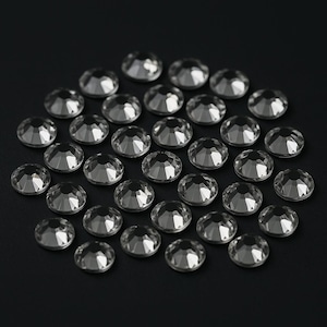 Crystal Hotfix Rhinestones SS6 SS10 SS16 – 500–20,000 pcs | Iron-On Glass Crystals for Clothing, DIY & Crafts | AAA Quality