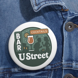 U Street Cardoza Howard Pin | 2025 Washington DC Button Souvenir