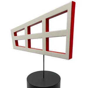 Ames Window Optical Illusion, 3D Illusion Decor, Science Gift, Optical Illusion Toy, Desk Toy, Kinetic Art, Mind Bending, Unique Gift image 6