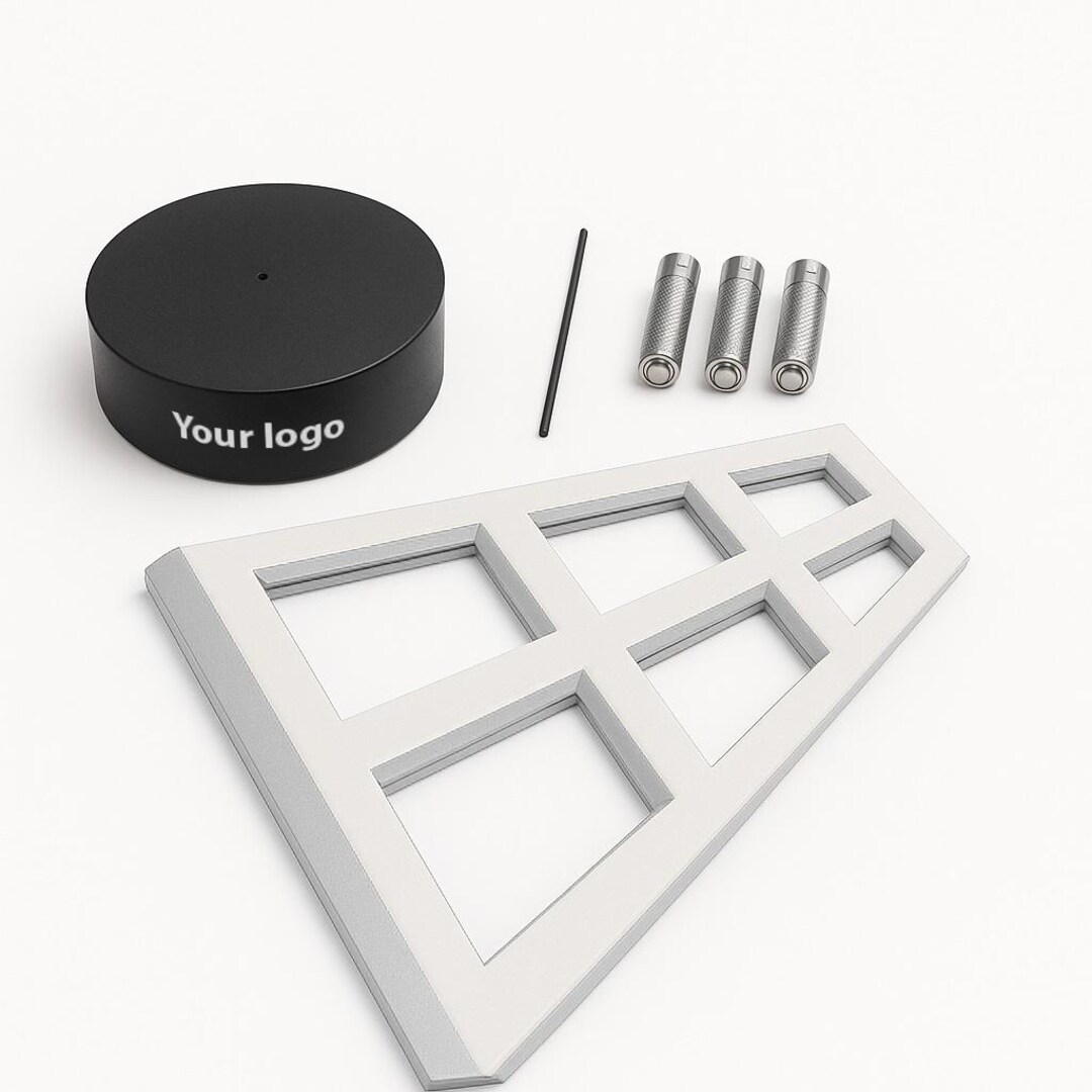 Gray Ames Window Optical Illusion Handmade Desk Toy, Modern Home
