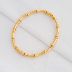 1 pcs Dainty Gold Line Bangles,18K Gold Filled Wide Bangles,Open Bangles,Gift for Her,
