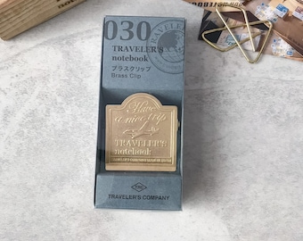 Traveler's Notebook Brass Clip Airplane: Traveler's Factory