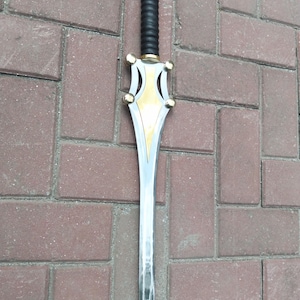 Customized Brass Metal He-man Power Replica Sword, Master of the Universe Sword, Grayskull Metal Cosplay Prop Sword,