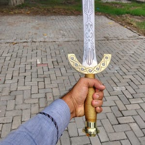 Handcrafted Clash of Titans Sword Replica - Perseus&#39; Sword of the Gods, Unique Cosplay Event Collectible item