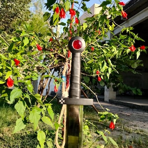 Custom hand made Finn&#39;s Scarlet Sword,  Adventure Time Cosplay Sword, stainless steel Functional Scarlet Sword