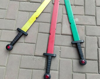 Finn-Inspired Scarlet Blade Replicas – Adventure Time Cosplay Prop Set