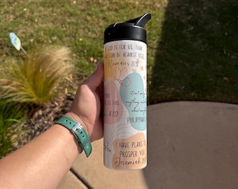 Uplifting Bible Verses 20oz Water Bottle