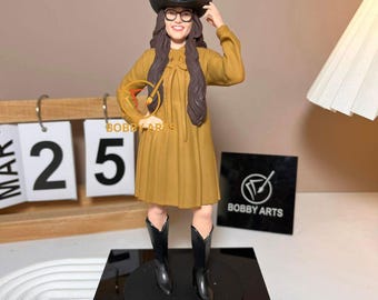 Custom 3D Female Figurines, Personalized 3D Print Models, Gift for Her
