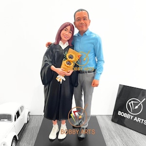 Custom 3D Figurine from Photo, Gifts for Husband, Custom Sculpture, Anniversary Present, Custom 3D Portrait, Fathers Day Gifts