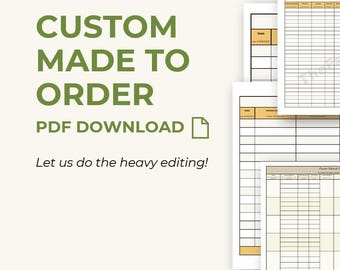 Made-to-Order PDF – Custom Edit to a Farm Dad Files Printable