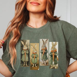 Peter Rabbit Tshirt, Cottagecore Tee, Beatrix Potter Top, Whimsical Animal Shirt, Bookish Graphic Tee, Vintage Rabbit Shirt, Teacher Gift