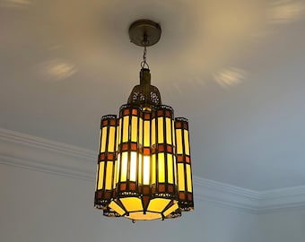 Handmade Copper Pendant Light: Moroccan Boho Farmhouse Lighting – Duty Free