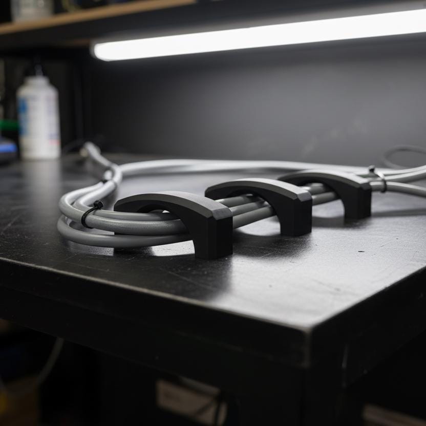 Snapbridge - Magnetic Cable Management Arches - Snapmods - Under Desk ...