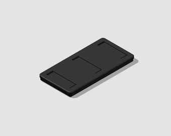 SnapBrick - Magnetic Cable Management Power Brick Holder - SnapMods - Under Desk Magnet Organizer Clips