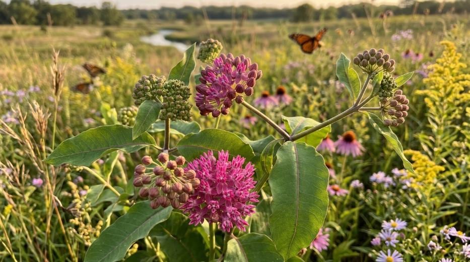 Common Milkweed Seeds - Native Monarch Butterfly Plant