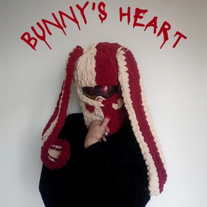 Rabbit Ears Ski Balaclava: Handmade Winter Helmet Cover