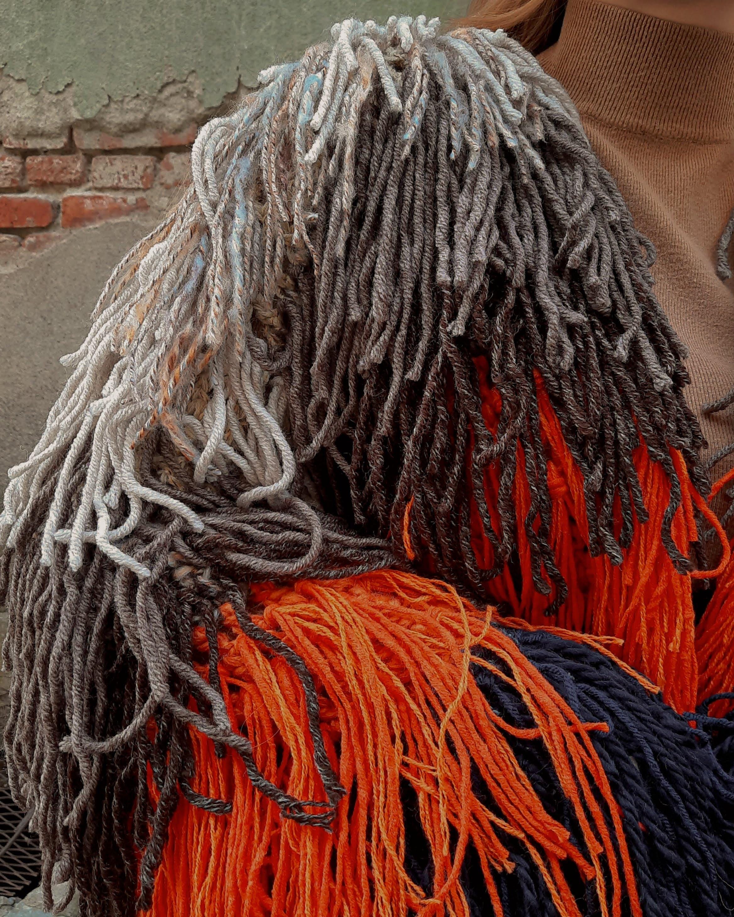 Handmade Boho Fringe Knit Cardigan: Chunky Shaggy Sweater - Etsy 