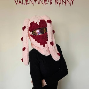 Rabbit Ears Ski Balaclava: Handmade Winter Helmet Cover