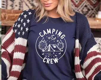 Camping Crew Shirts, Troop Shirt, Camping Shirt, Camp Troop Tee, Camp Life Tee, Girls Scout Shirt, Camper Shirt, Campfire Tees, Girls Camp