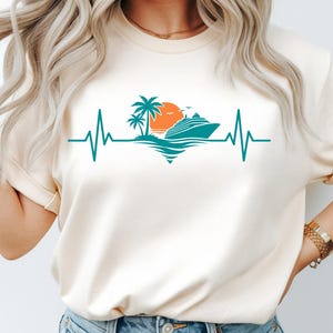 Comfort Colors® Sunset Beach Shirt, Ocean Beach Shirt, Palm Tree Vacation Tee, Summer Vacation Shirts,  Tropical Sunset T-Shirt