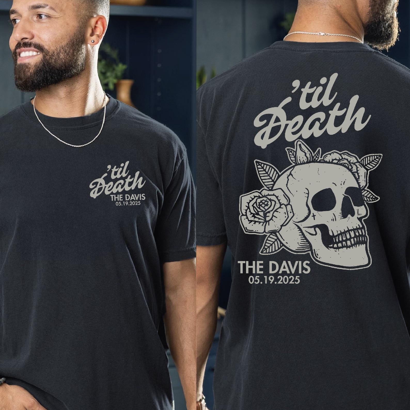 Newly Married Couple Shirts, Shortsleeve 3XL, Espresso