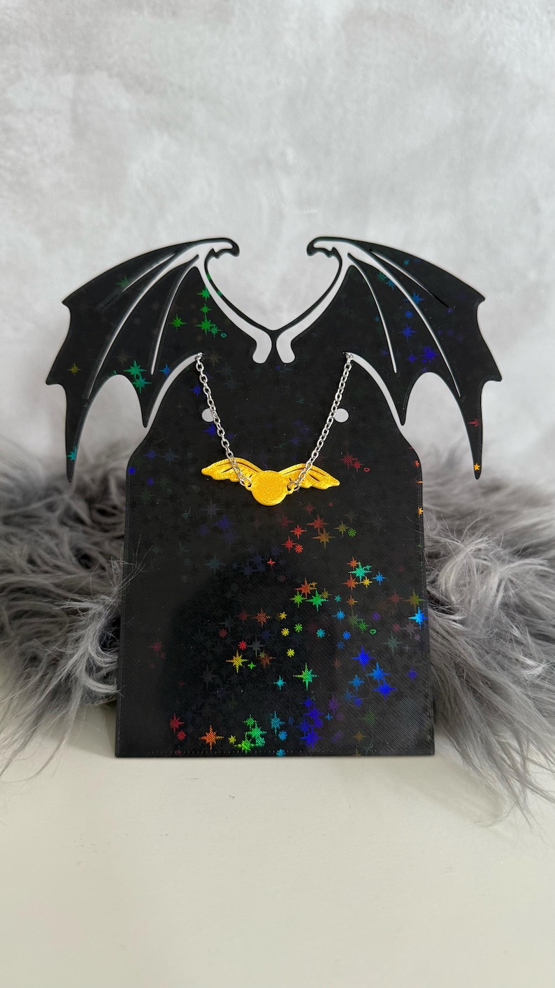 Snitch Bat Golden Snitch Bracelet – Inspired by Harry Potter | 3d-printed Magical ...