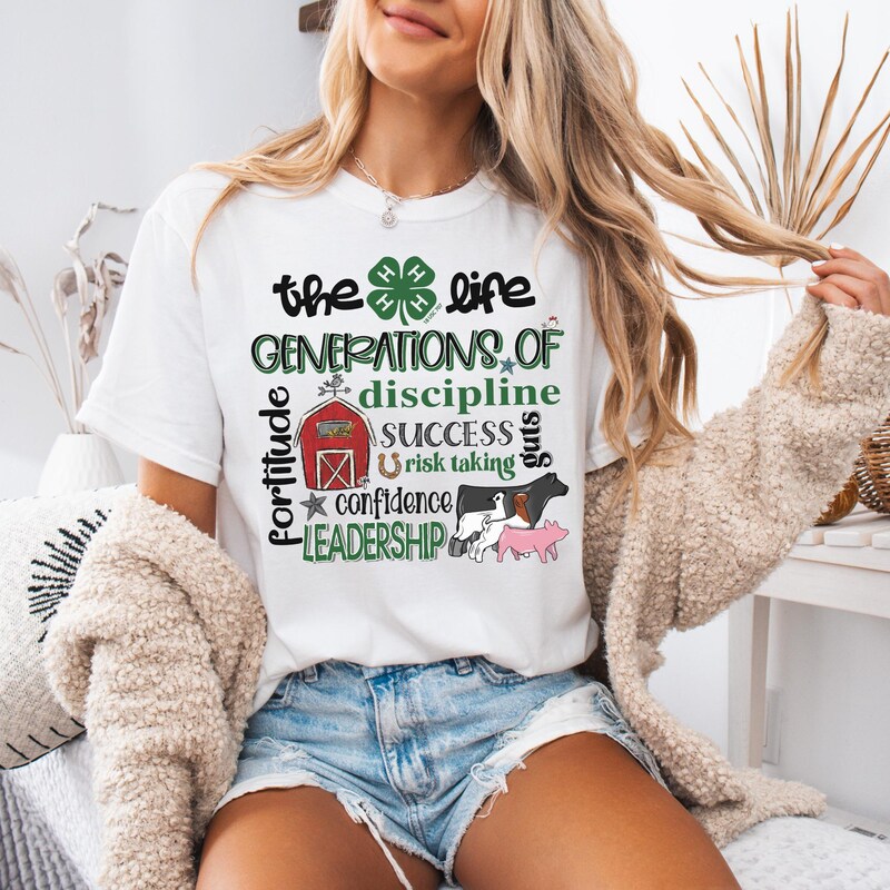 4h Shirt - Etsy