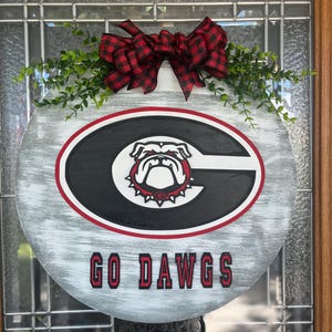 Georgia-Kranz, Georgia Bulldogs-Kranz, Bulldoggen-Kranz, Kranz der Universität von Georgia, Go Dawgs-Kranz, UGA-Kranz