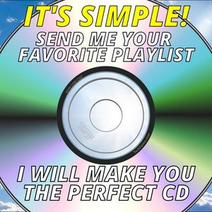Gravure personnalisée de CD Mixtape - 1 heure et 20 minutes de toutes les chansons que vous voulez image 3