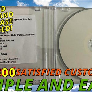 Gravure personnalisée de CD Mixtape - 1 heure et 20 minutes de toutes les chansons que vous voulez image 2
