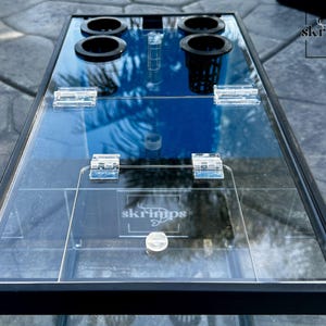 10 gallon Aquarium Lid w/ Hydroponics baskets | Feeding hinged door | Aqueon 10 Gallon Tanks | Aquarium/Terrarium Lids | Custom Acrylic Lids