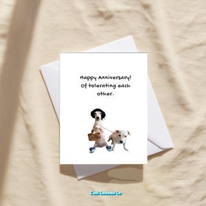 Funny Wedding Anniversary Card Personalized Gift for Couples, Him or Her, Unique Humor, Newlywed Anniversary Present, Wedding gift cards.
