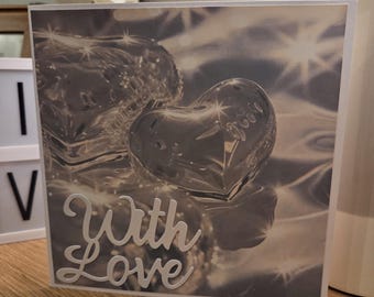With Love Greeting Card