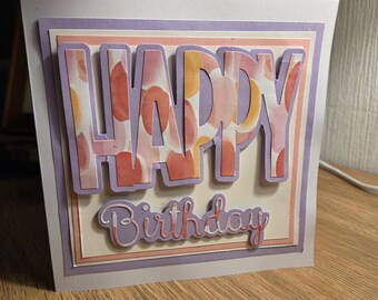 Birthday Handmade Cards