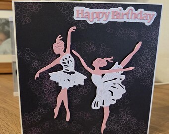 Dancing Birthday Handmade Cards