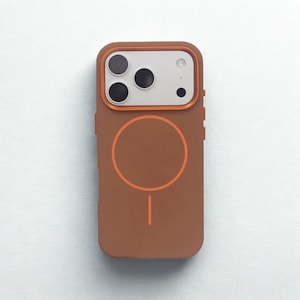 Magsafe PU Leather iPhone Case | Magnetic Stand, Solid Color, Air-Protection Cover
