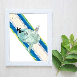 Mola Mola Print-Ocean Sunfish-Sunfish Print-Sunfish Art-Nursery Decor-Nursery Wall Art-Kids Room-Ocean Decor-Mola Mola-Pacific Ocean