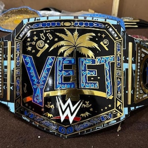 YEET Heavyweight Wrestling Championship Belt Adult Size