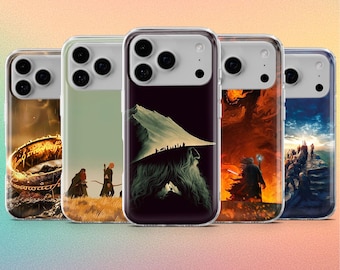Lord of the Ring Phone Case Three Hunters Cover for iPhone 17Pro, 17, 16, 16Pro, 15, 14, 13, Samsung S26, S25, S24, A57, A17, Pixel 11Pro,10