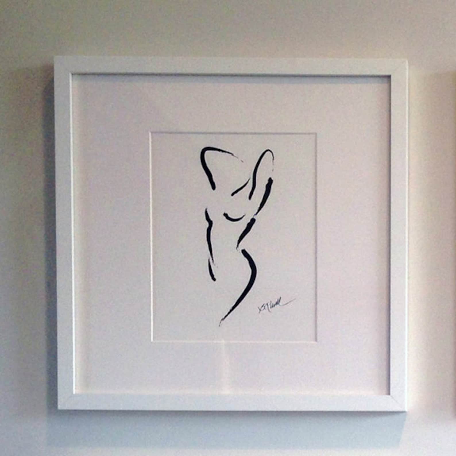Expressive Nude Figure Art - hjj1ihq