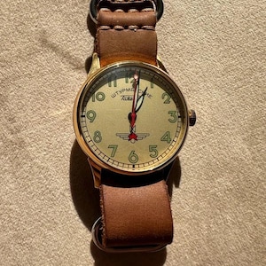 Watch RAKETA Sturmanskie Watch Pilot 2609.HA USSR Gold