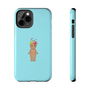 ソニー・アングルズの可愛いベビーキャラクターのタフなスマホケース、子供用スマホアクセサリー、誕生日に楽しいギフト、子供用スマホカバー、夏の雰囲気