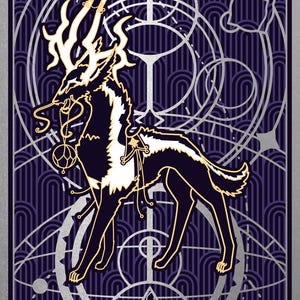Cartes de tarot "Créatures du destin"