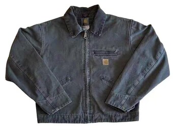 Vintage 1990s Carhartt Jacket Detroit Style Arctic Quilted